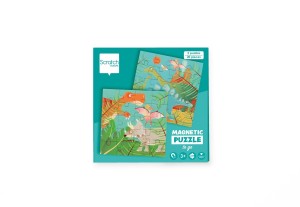 SCRATCH MAGNETIC PUZZLE BOOK DINOSAURS